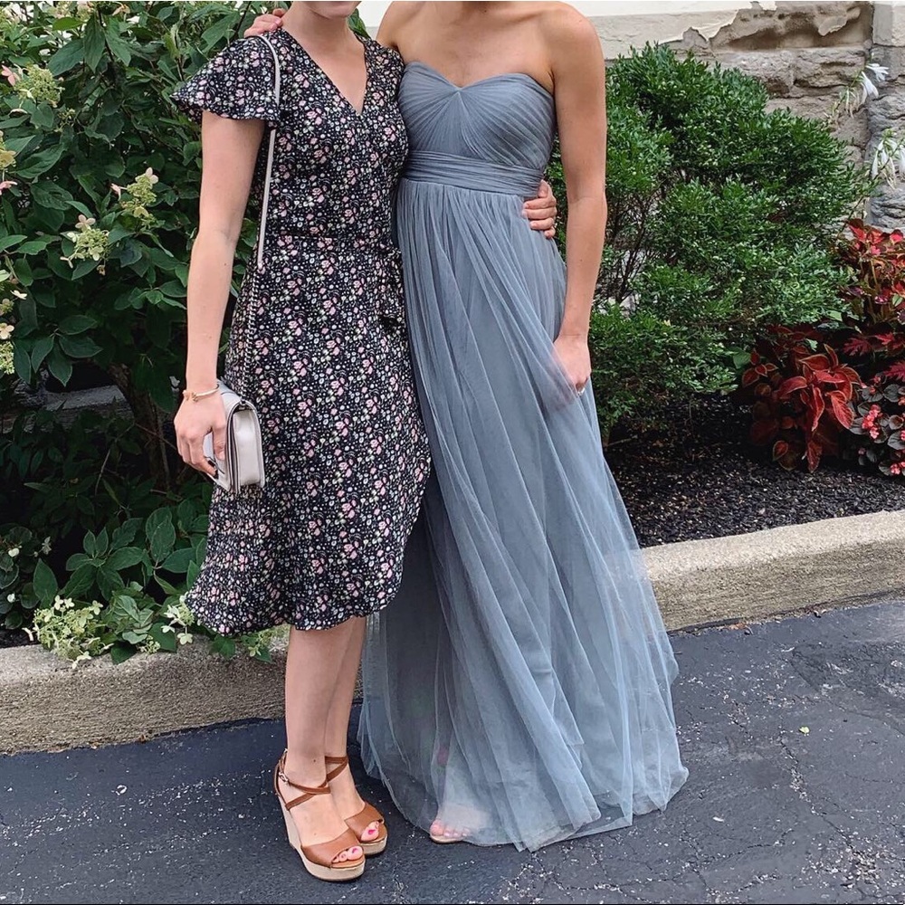 Jenny Yoo Mayan Blue Annabelle size 0 dress